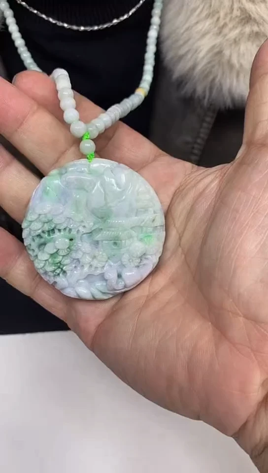 【闪购商品】翡翠颈饰未镶嵌翡翠A货/1-17多样性发其一