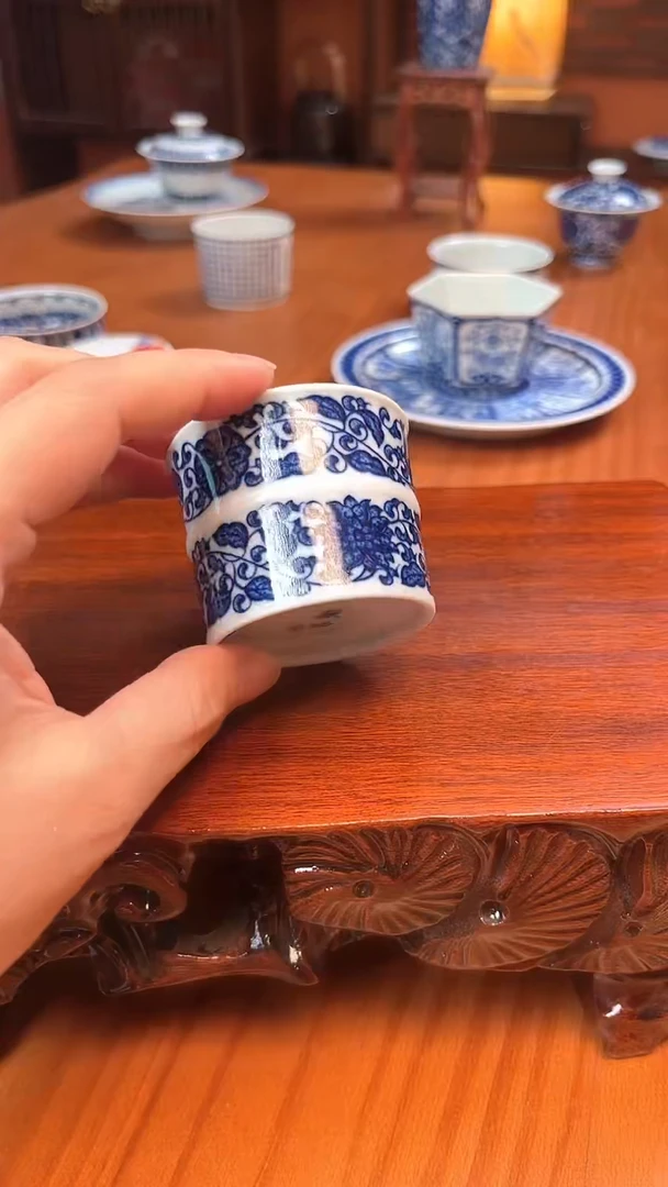 九曰陶手工手绘茶具