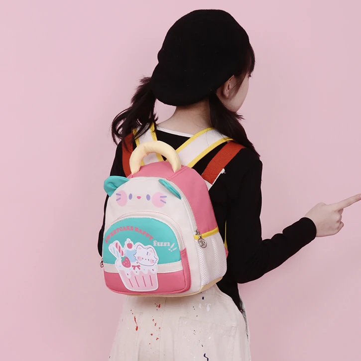 幼儿园书包宝宝男女孩双肩包1-4岁入学背包小汽车挖掘机儿童卡通