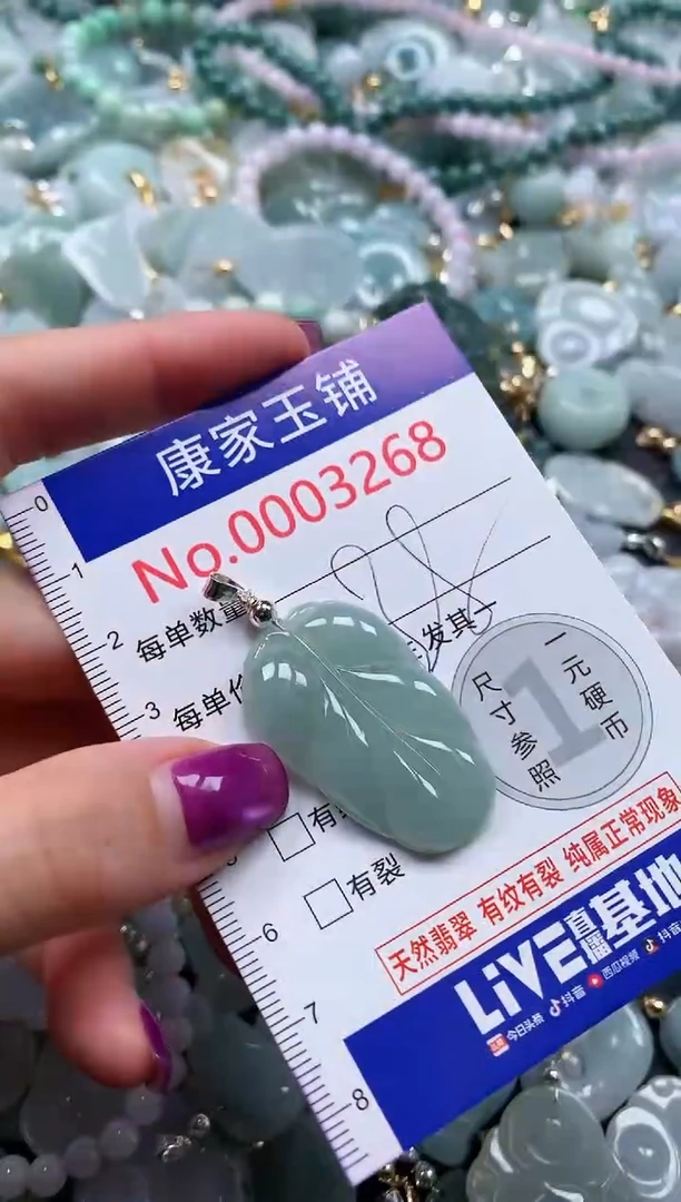 颈饰未镶嵌翡翠3268