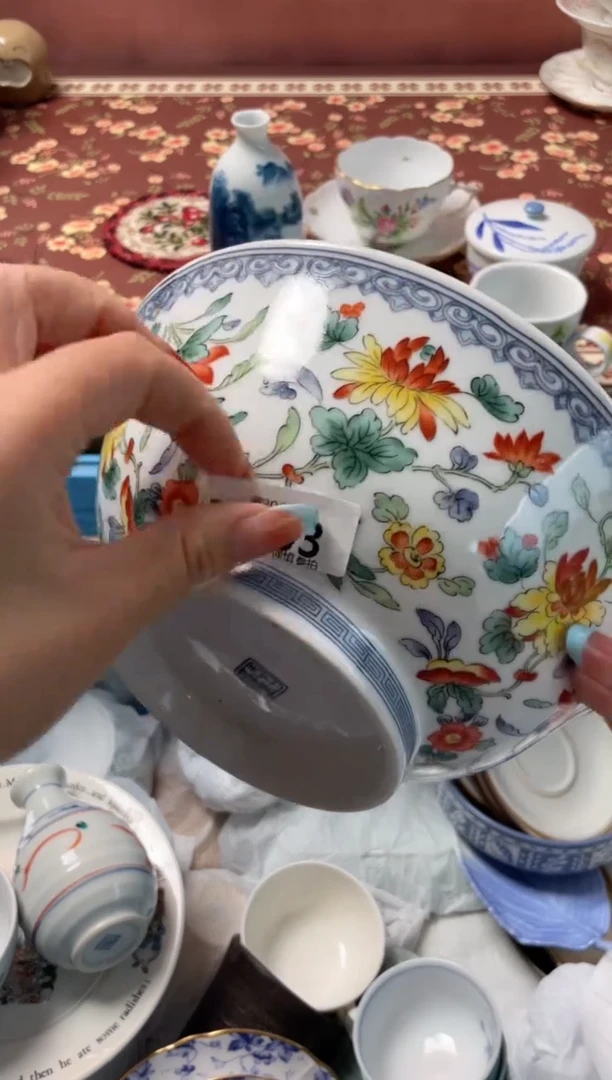 瓷片小**泳瓷器瓷器M403