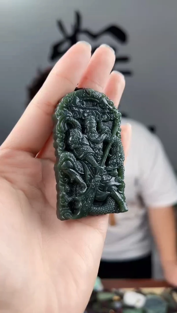 和田玉未镶嵌颈饰拍一发一，多样性发货