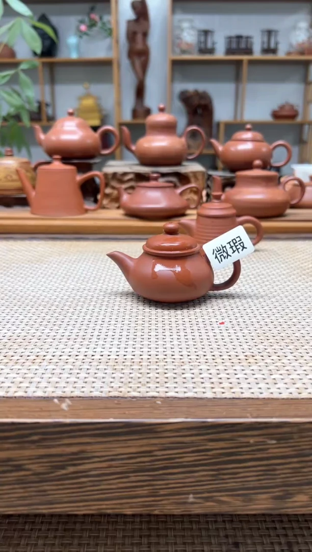 原矿朱泥全手 微瑕小仿古 50cc