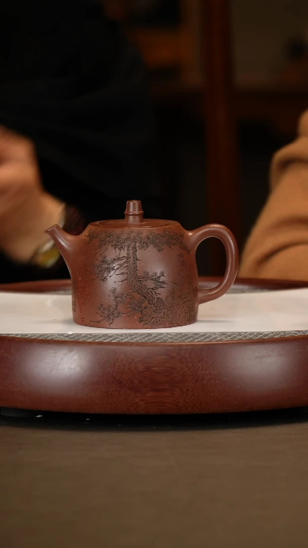 【闪购商品】紫砂茶壶【高建芳】底槽清汉铎  300CC