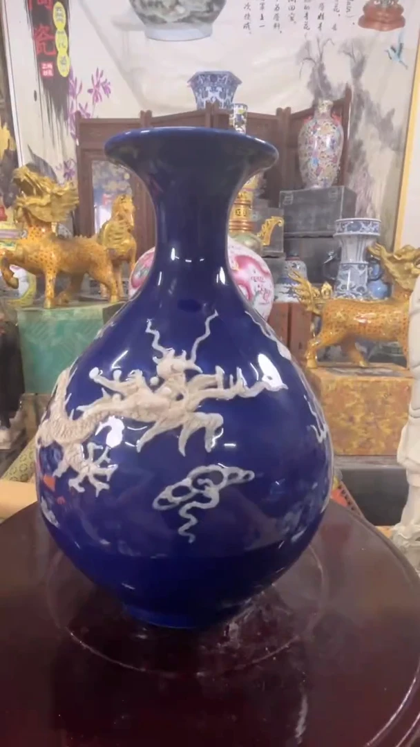 摆件现代陶瓷摆O