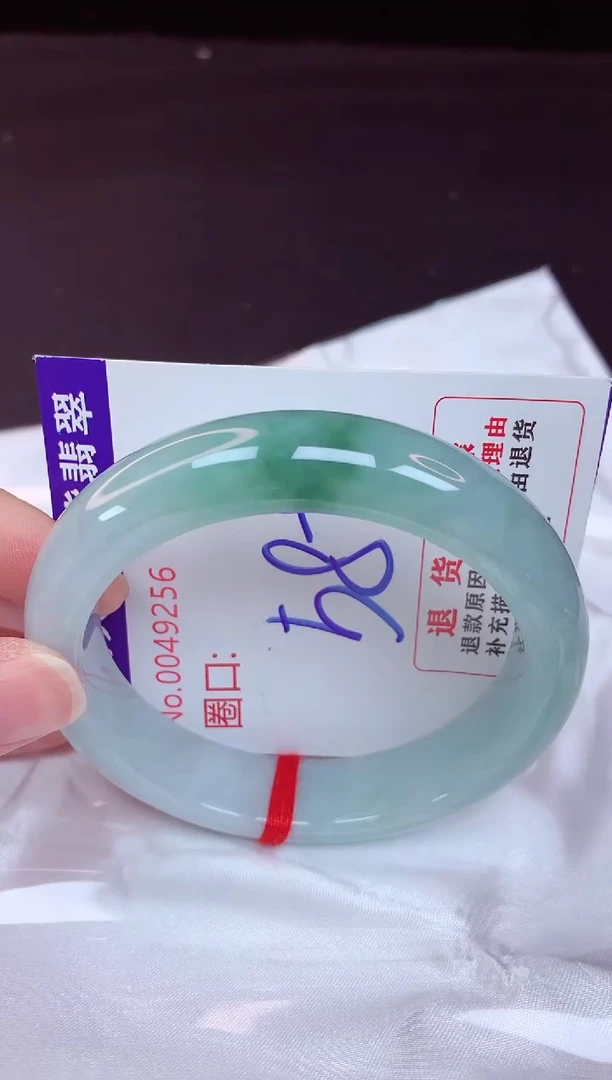 未镶嵌手镯翡翠58（48小时鉴赏期 ）