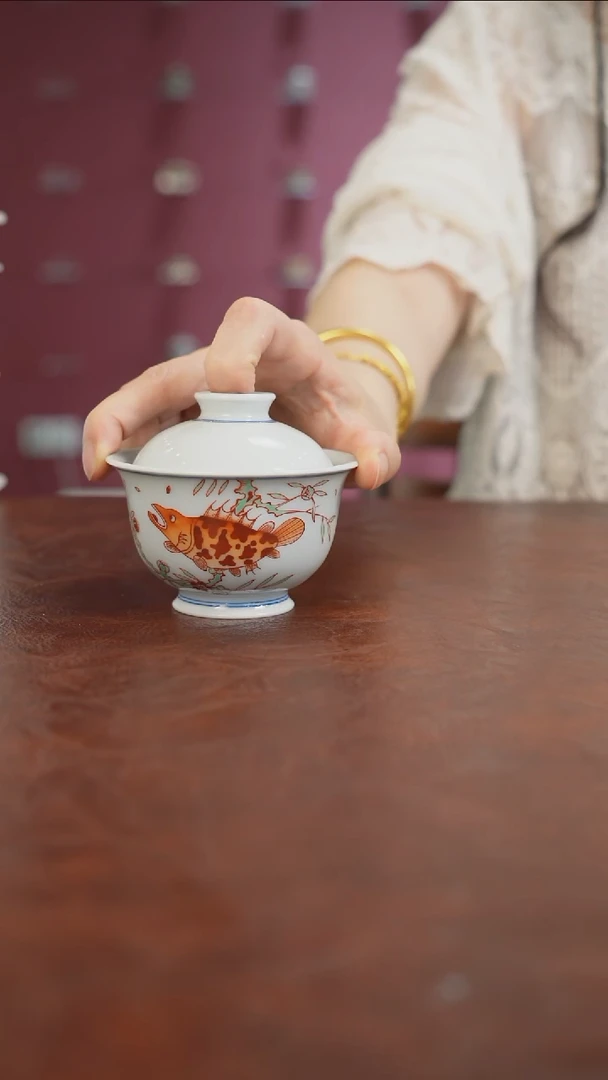 杯景德镇陶瓷杯碗柴烧多人V39