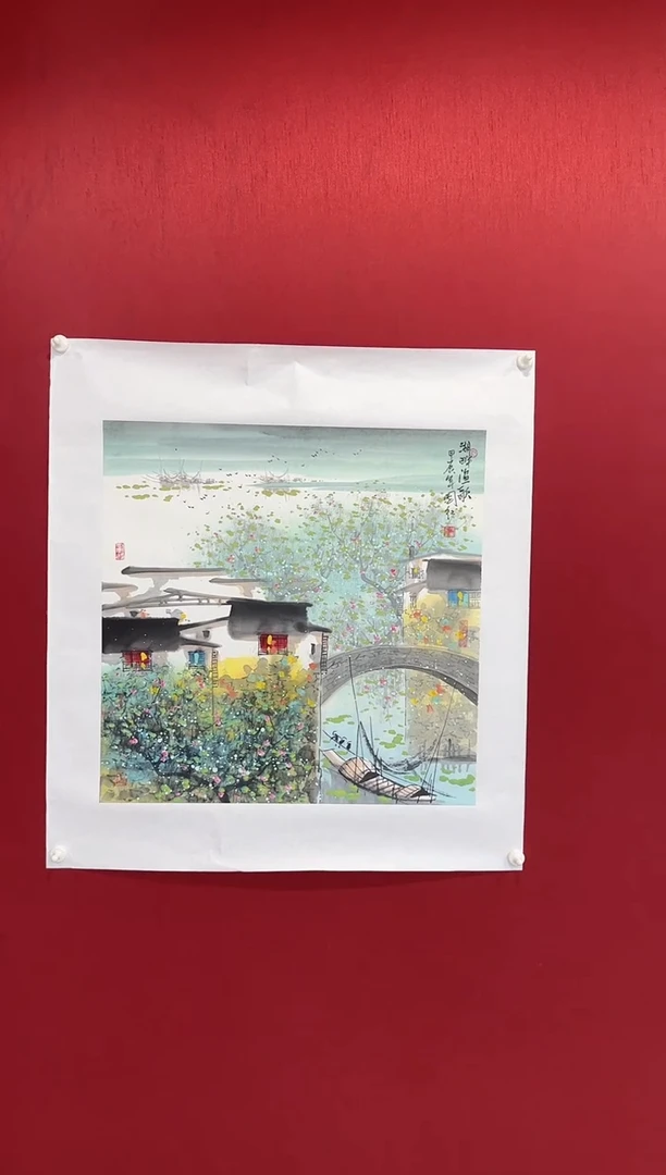 国画张国红老师画作