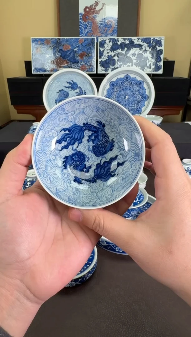 【闪购商品】羿器窑海水鲲普洱杯