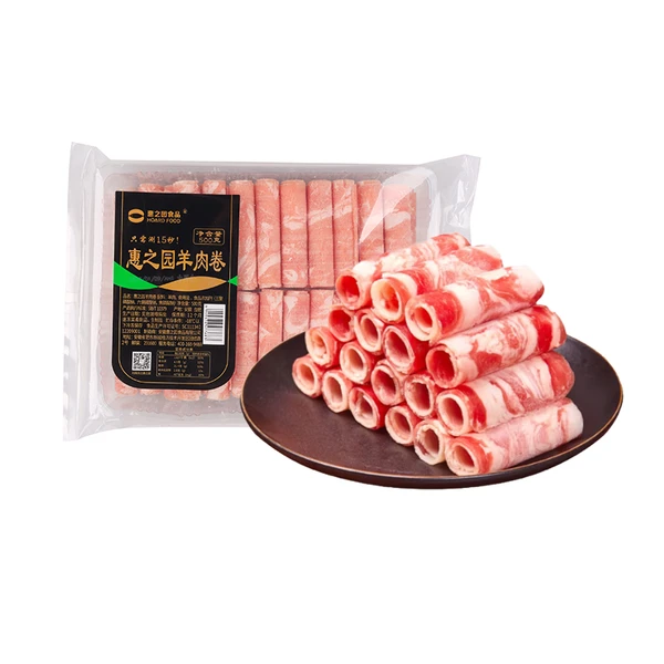惠之园羊肉卷 500g