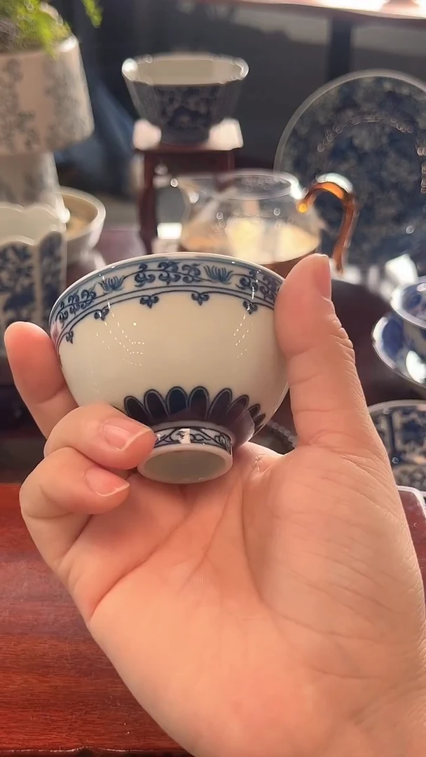 镹曰陶手工手绘制作微瑕