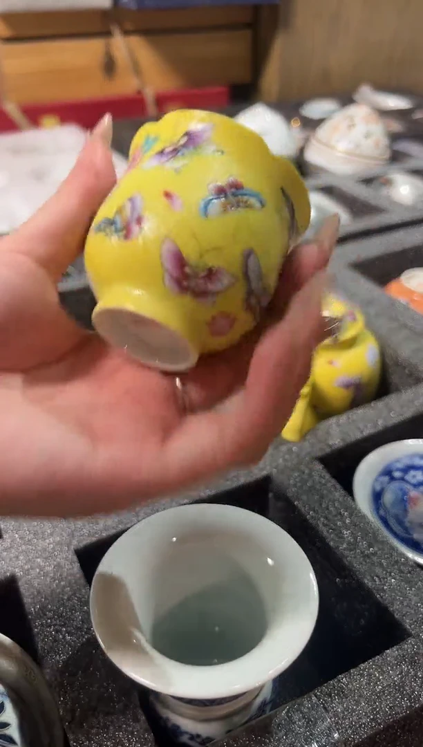 瓷片景德镇瓷器茶器茶杯