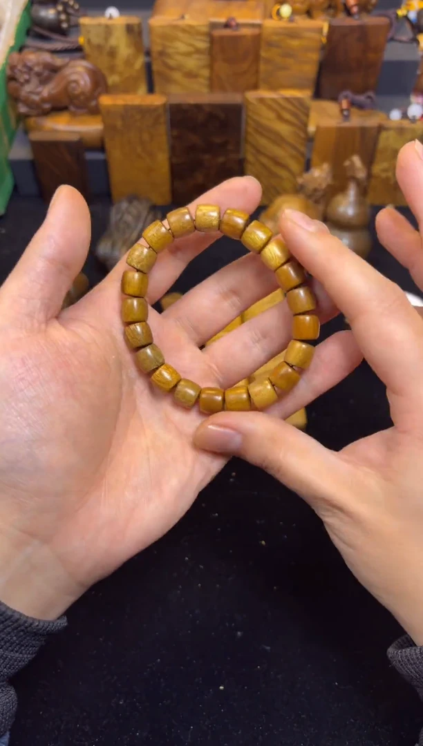 【闪购商品】楠木（金丝楠）手串/手链1213老型珠手串188