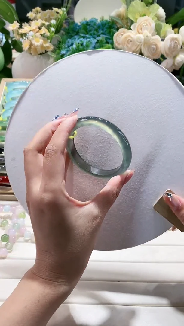 玛瑙/玉髓手镯未镶嵌36-55.3