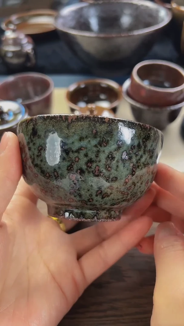 瑕疵  特色窑变 窑宝 杯