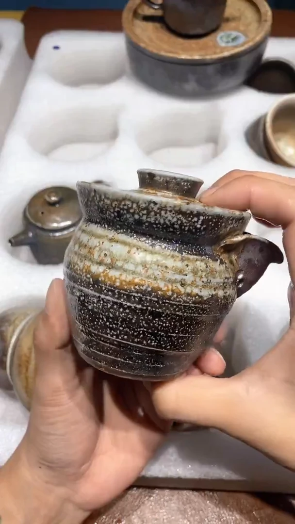 奢瓷/瑞寅柴烧茶器（宝瓶）95