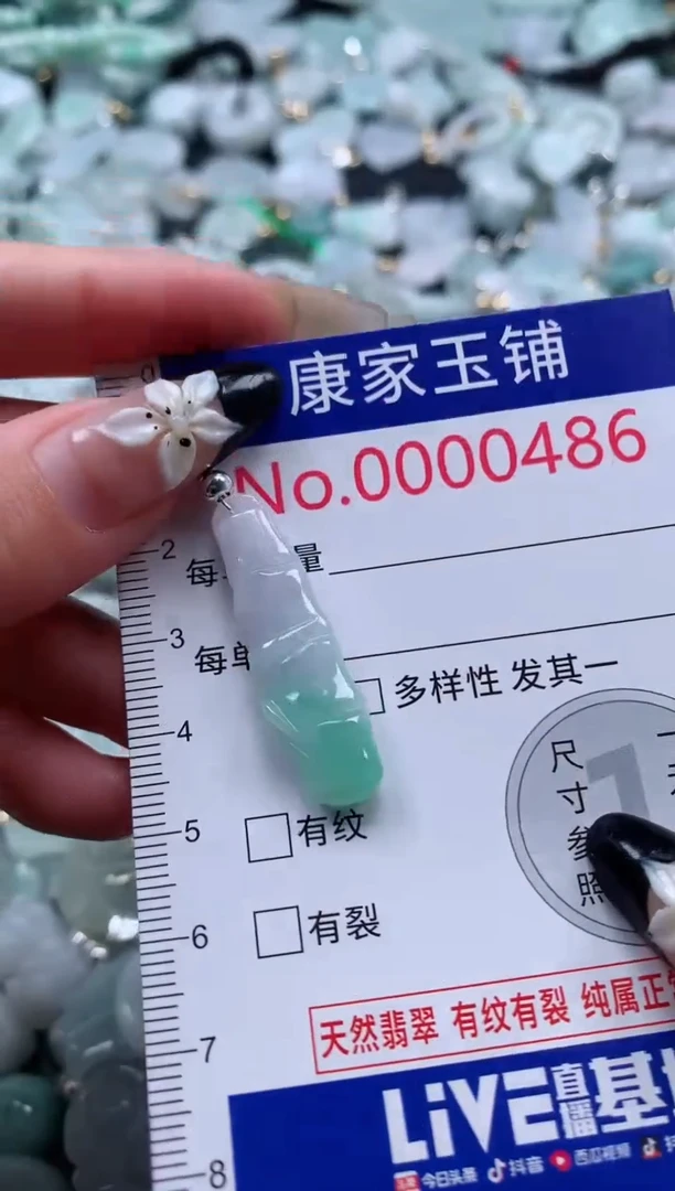 颈饰未镶嵌翡翠486