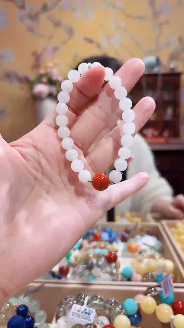 未镶嵌手串和田玉设计款手串