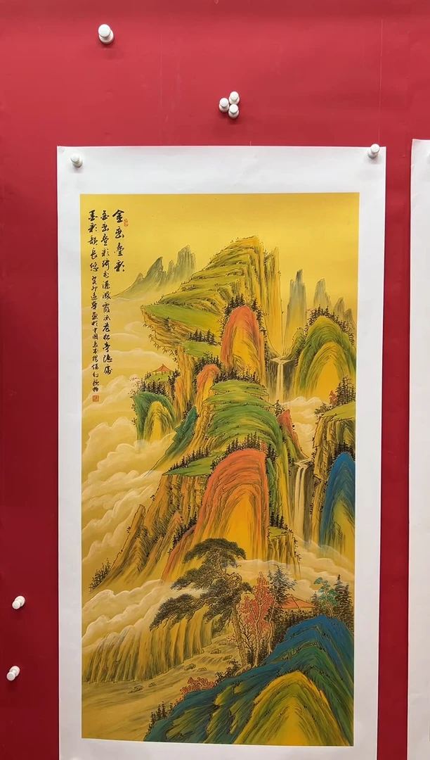 国画画家陆远华纯手绘原作
