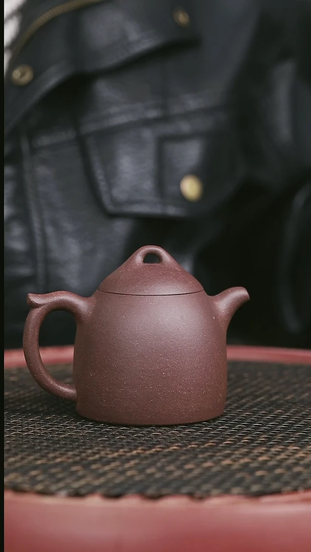 【闪购商品】紫砂高砂老紫泥秦权160CC/////