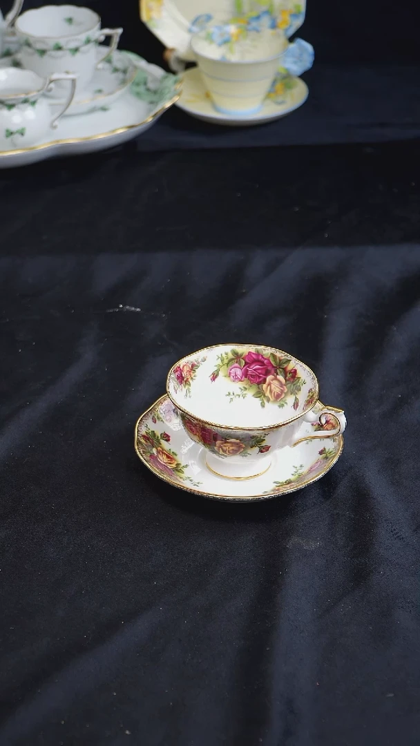 骨瓷婷婷中古器物如图所示123