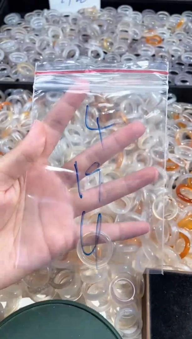 玛瑙/玉髓戒指未镶嵌4