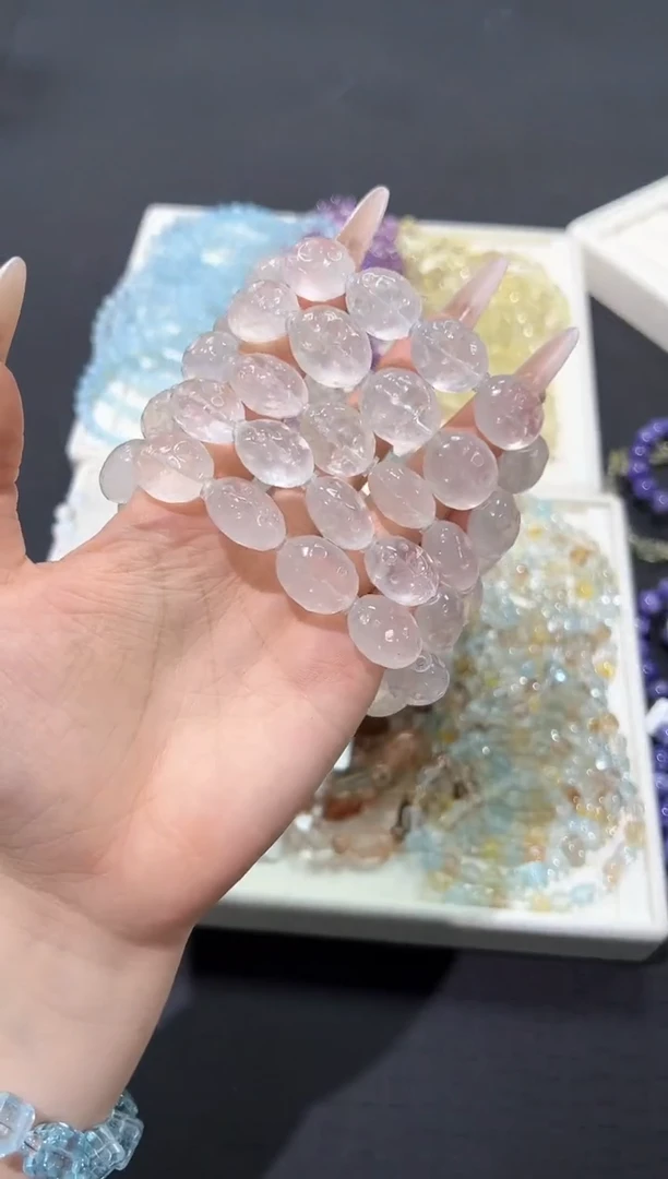 水晶手串未镶嵌85a多样性发其一【1条】默认微瑕