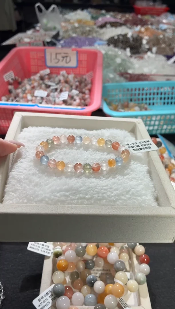 未镶嵌手链水晶310号 多样性发一AA 7+