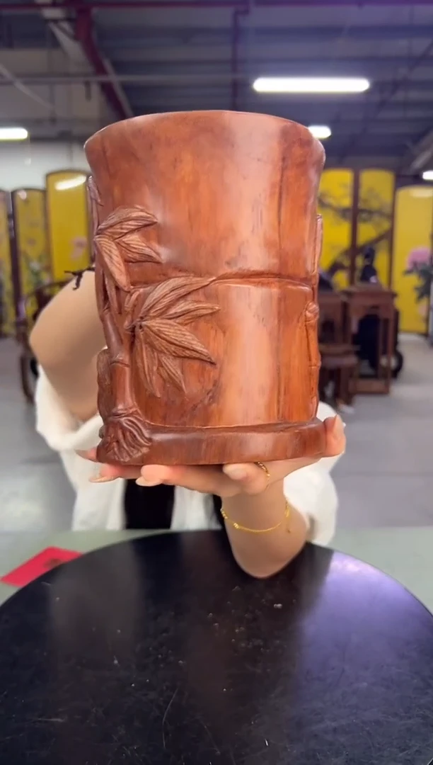 木花***圆DT176250-P7MK-步步高升笔筒