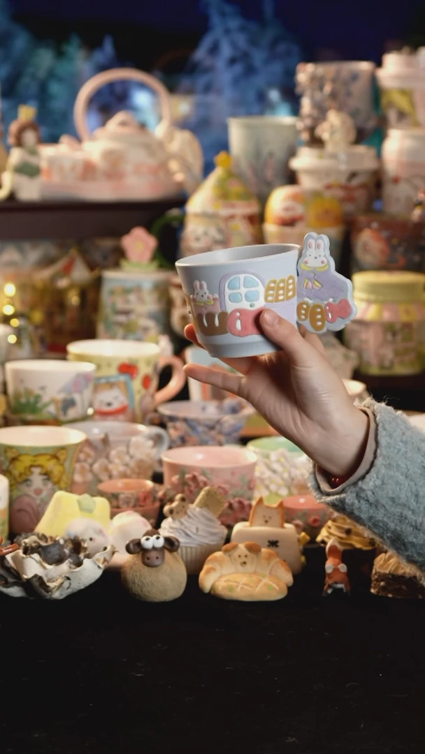 其他陶景德镇釉下彩手绘设计师款陶瓷