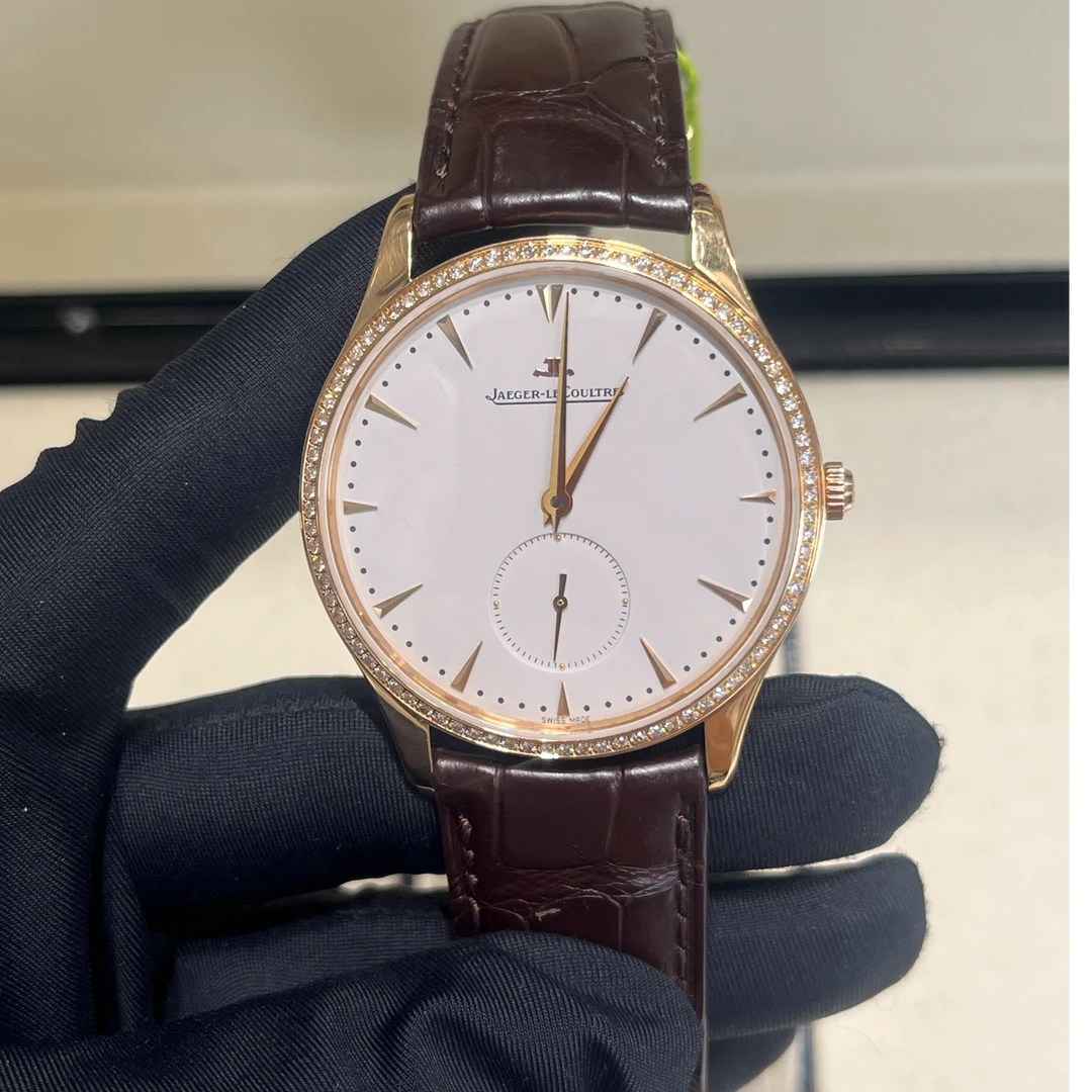 95新 Jaeger-LeCoultre/积家 单表  积家大师钻圈置换补尾款 勿拍