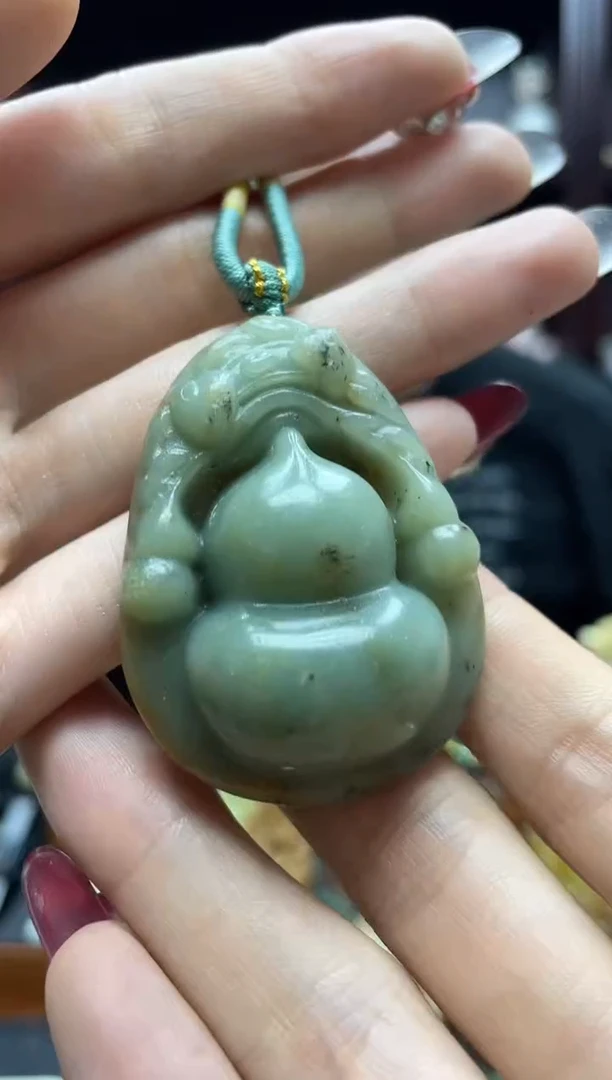 未镶嵌岫玉吊坠·