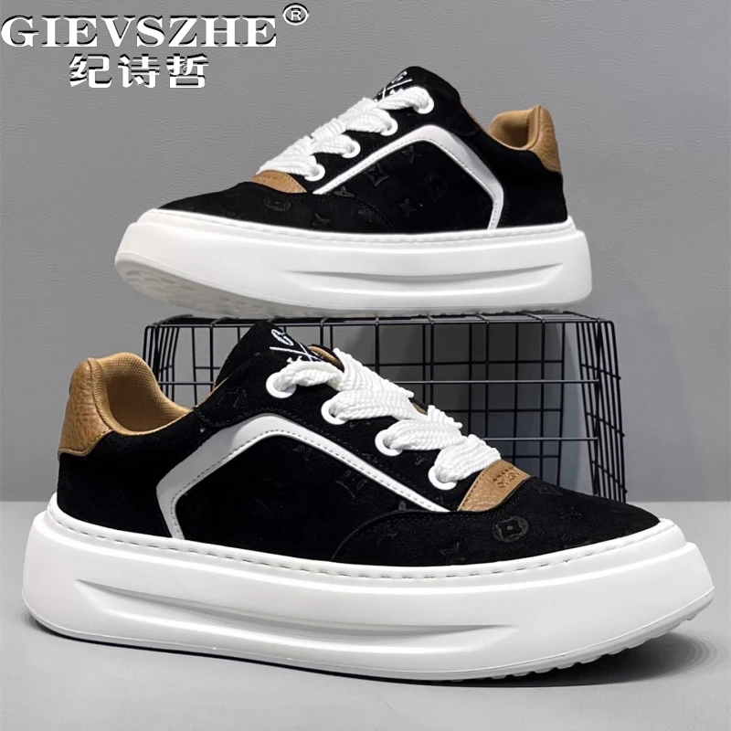 纪诗哲男鞋百搭潮流新款运动鞋子男款轻便舒适休闲鞋时尚透气板鞋