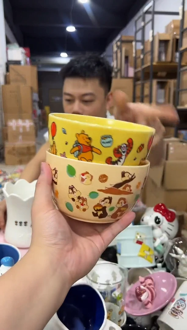瓷片奇奇蒂蒂大碗加维尼大碗