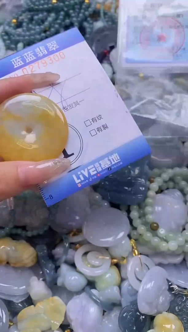 翡翠未镶嵌颈饰闪购0279300