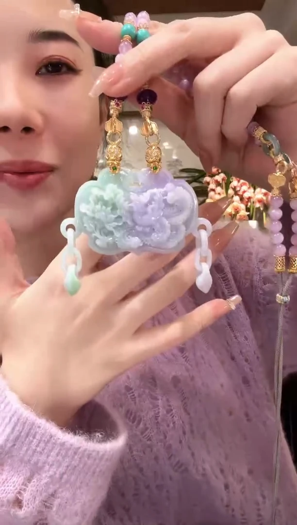 【闪购商品】翡翠颈饰未镶嵌国风