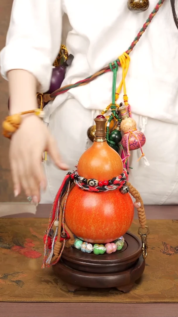 157--精品大漆酒葫芦-----128
