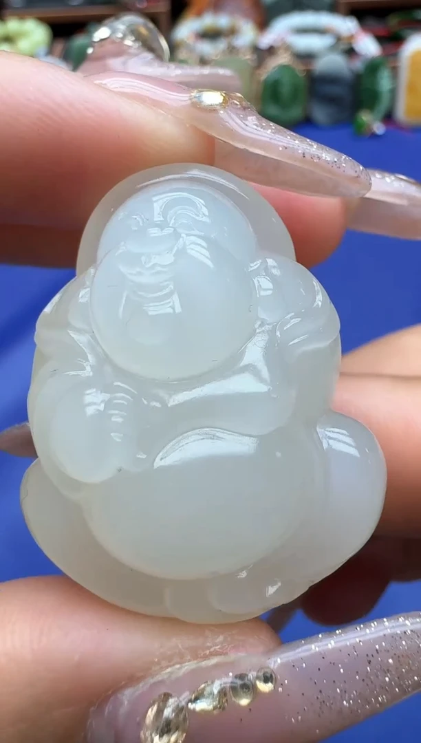 【闪购商品】和田玉挂件未镶嵌sdklm