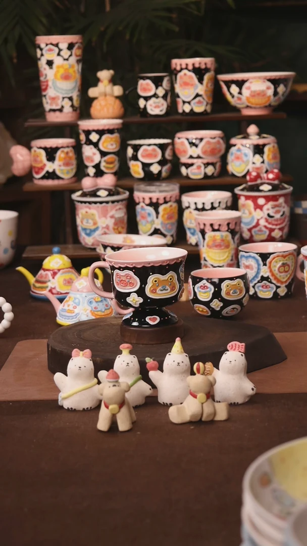 杯子景德镇原创手作陶瓷