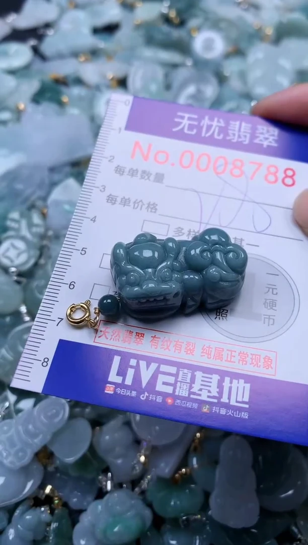 颈饰未镶嵌翡翠8788