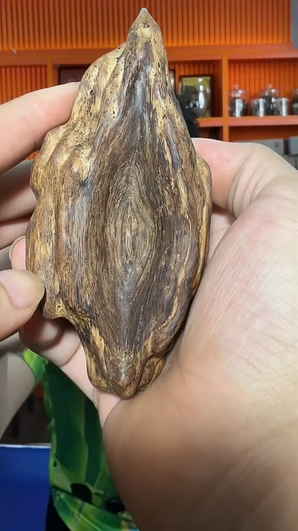 沉香手把件19号虎斑棋多样性发一