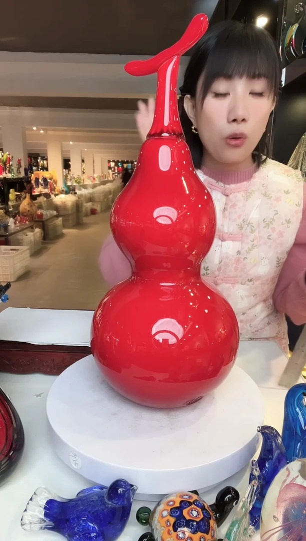 【闪购商品】茶盏琉璃摆件家居摆件