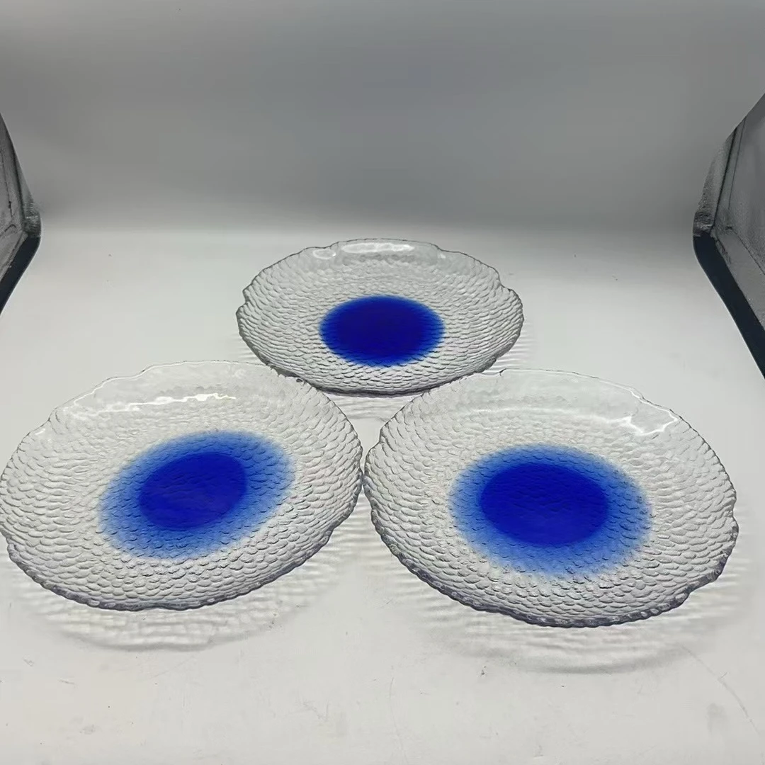 5680 玻璃盘（口径22高2.5）玻璃餐具C33F