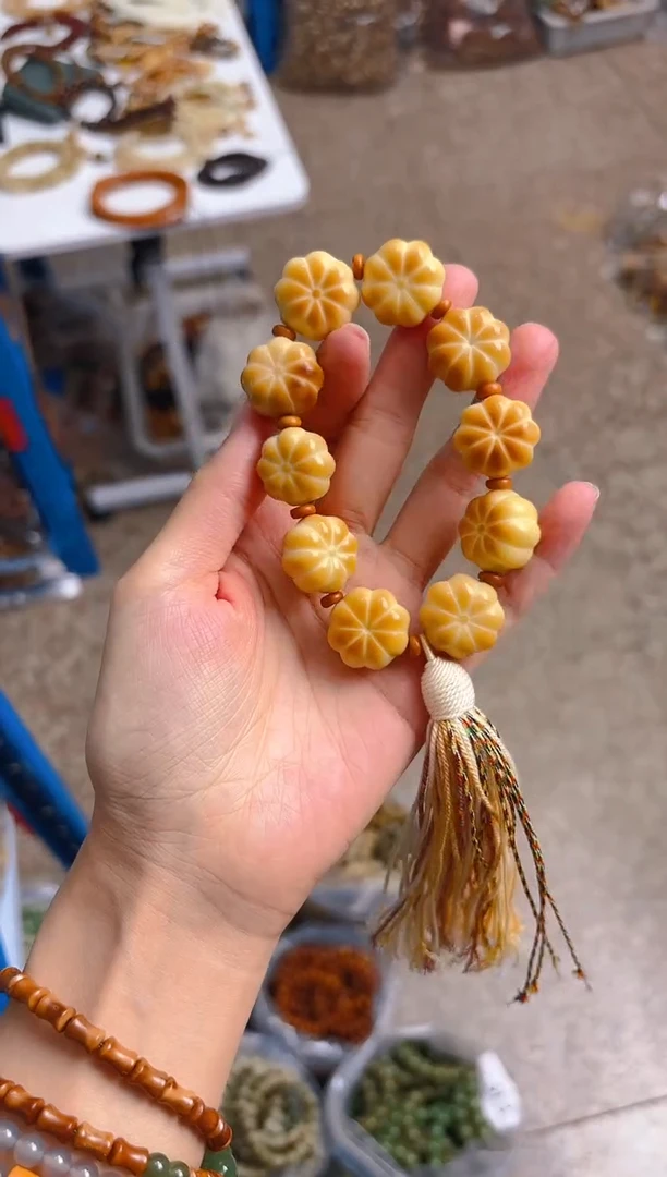 吊坠菩提根/象牙果南瓜手持