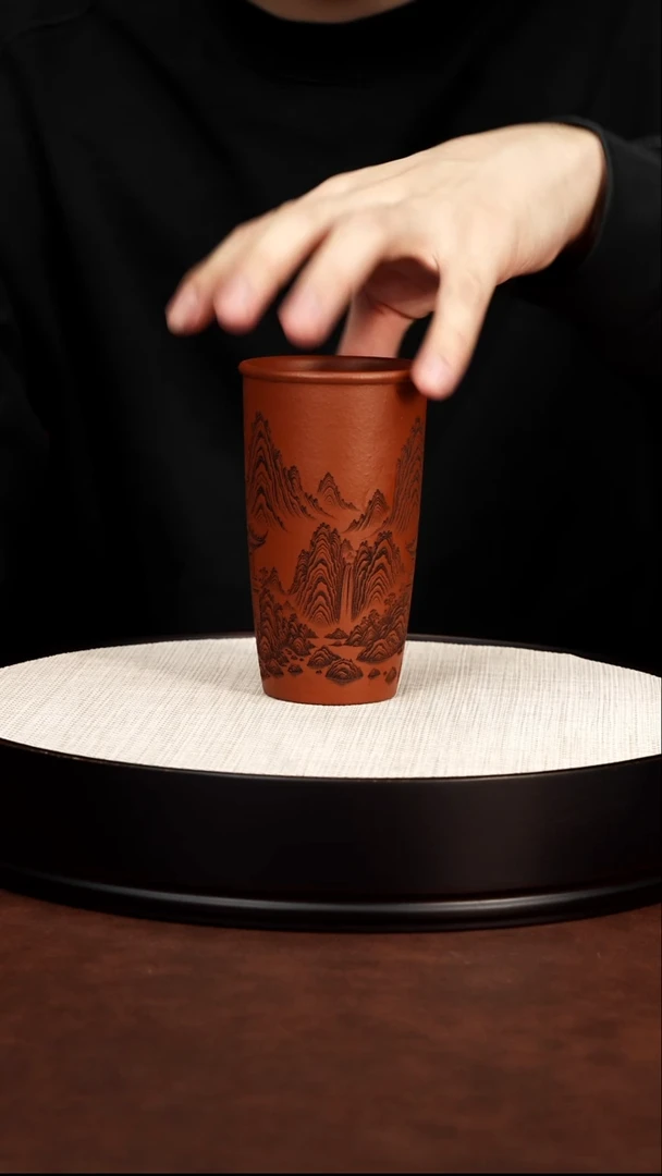 茶壶紫砂宜兴紫砂 可乐杯清水泥 阑阑