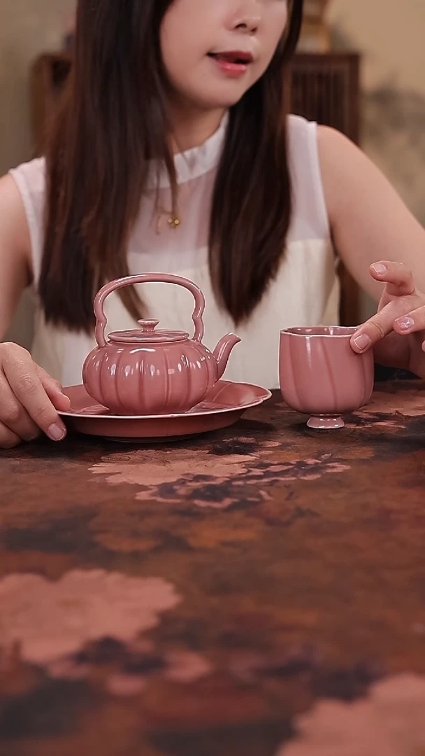 陶瓷茶具（无礼盒无茶盘）@@A12246