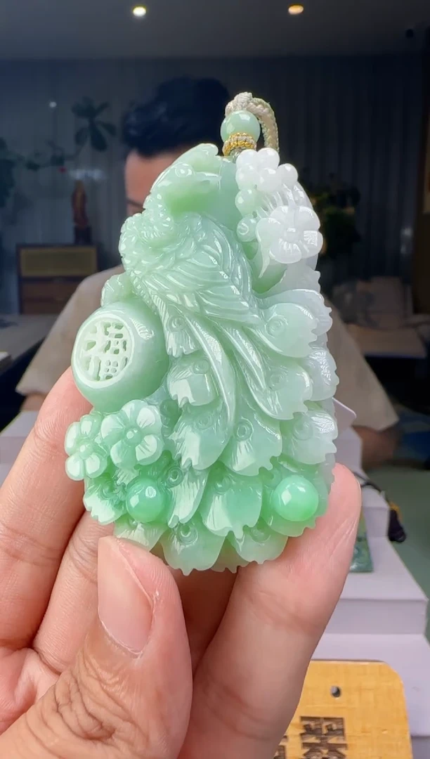 吊坠(不含链)未镶嵌翡翠AR@@960Q3J21957