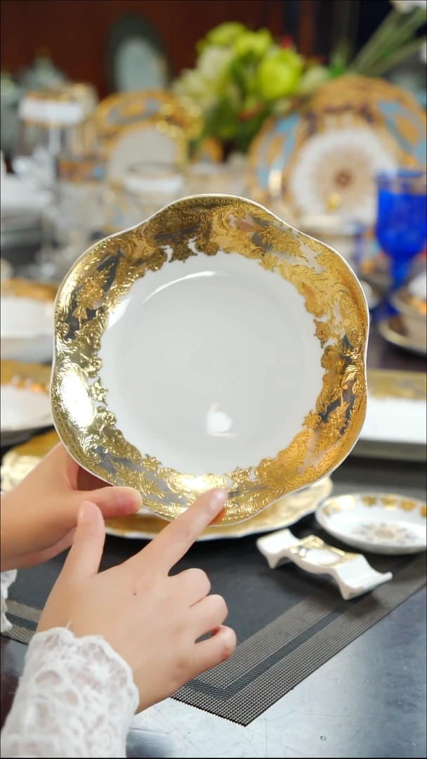 瓷片8寸菜盘1个福利款