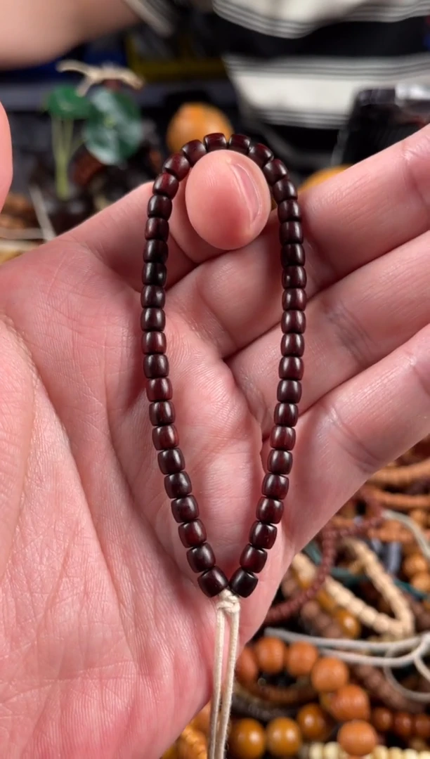 小叶紫檀手串/手链王胖子文玩工作室5.5左右手持