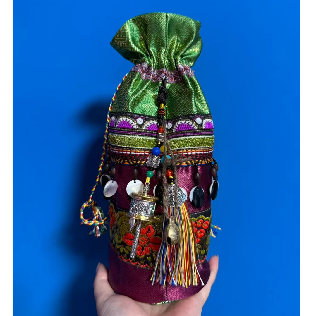 精美民族手工祈福福袋独具特色寓意美好 小2